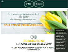 Tablet Screenshot of otticalalente.net